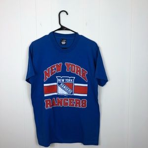 Vintage 1988 Single Stitch New York Rangers T-Shirt Sz M